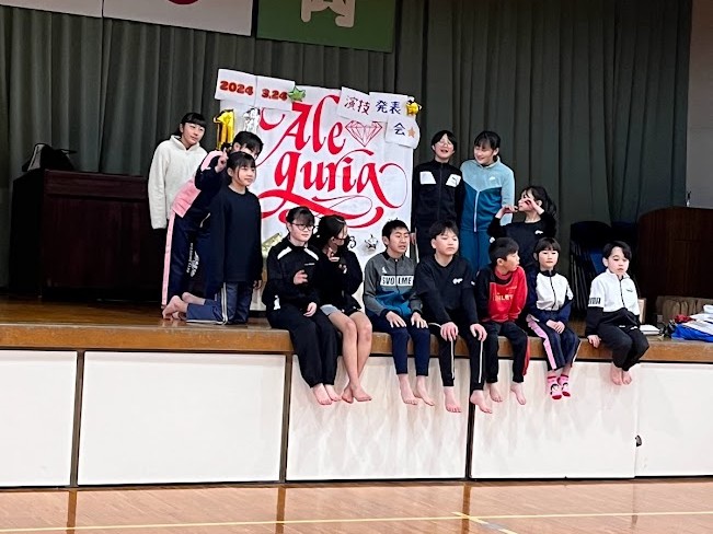 発表会での写真